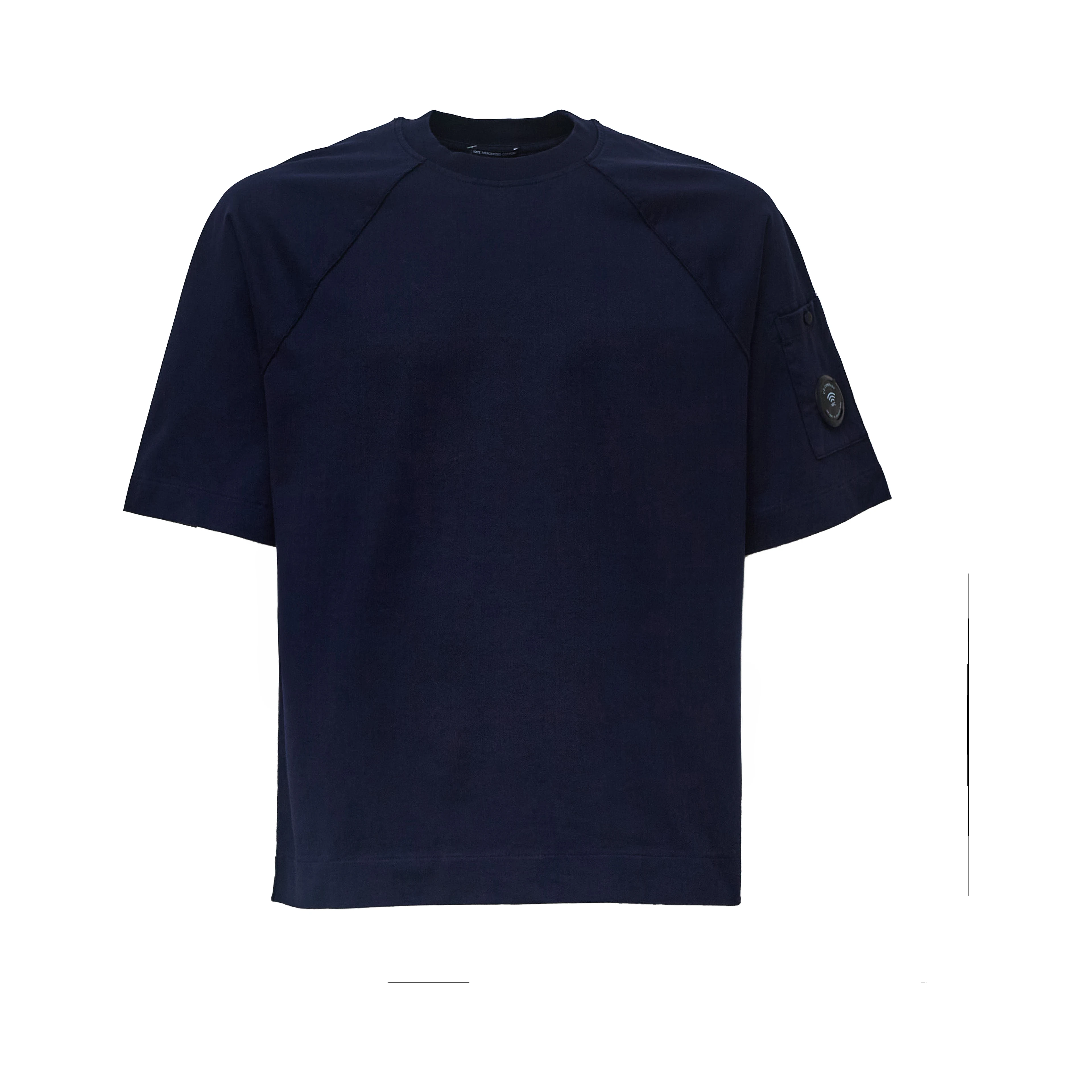 30/2 Mercerized Jersey Twisted Short Sleeve Lens T-Shirt