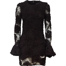 Rositana 3D Flower LS Mini Dress
