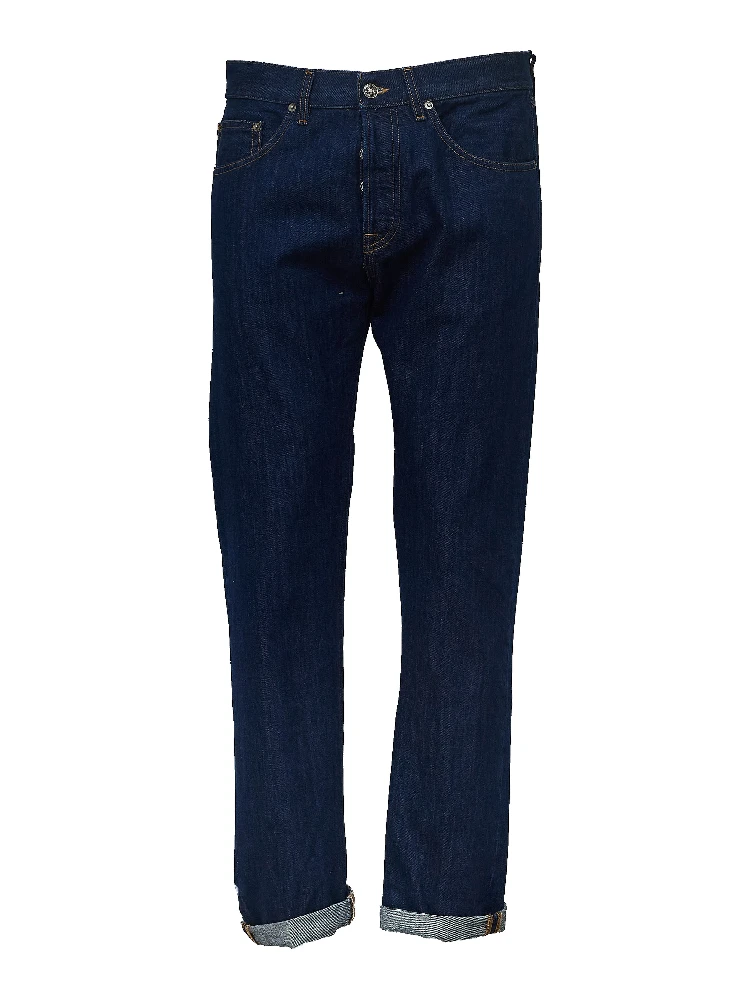 Jeans Icon Relax Regular Fit In Blue 12.5 Oz Rigid Denim