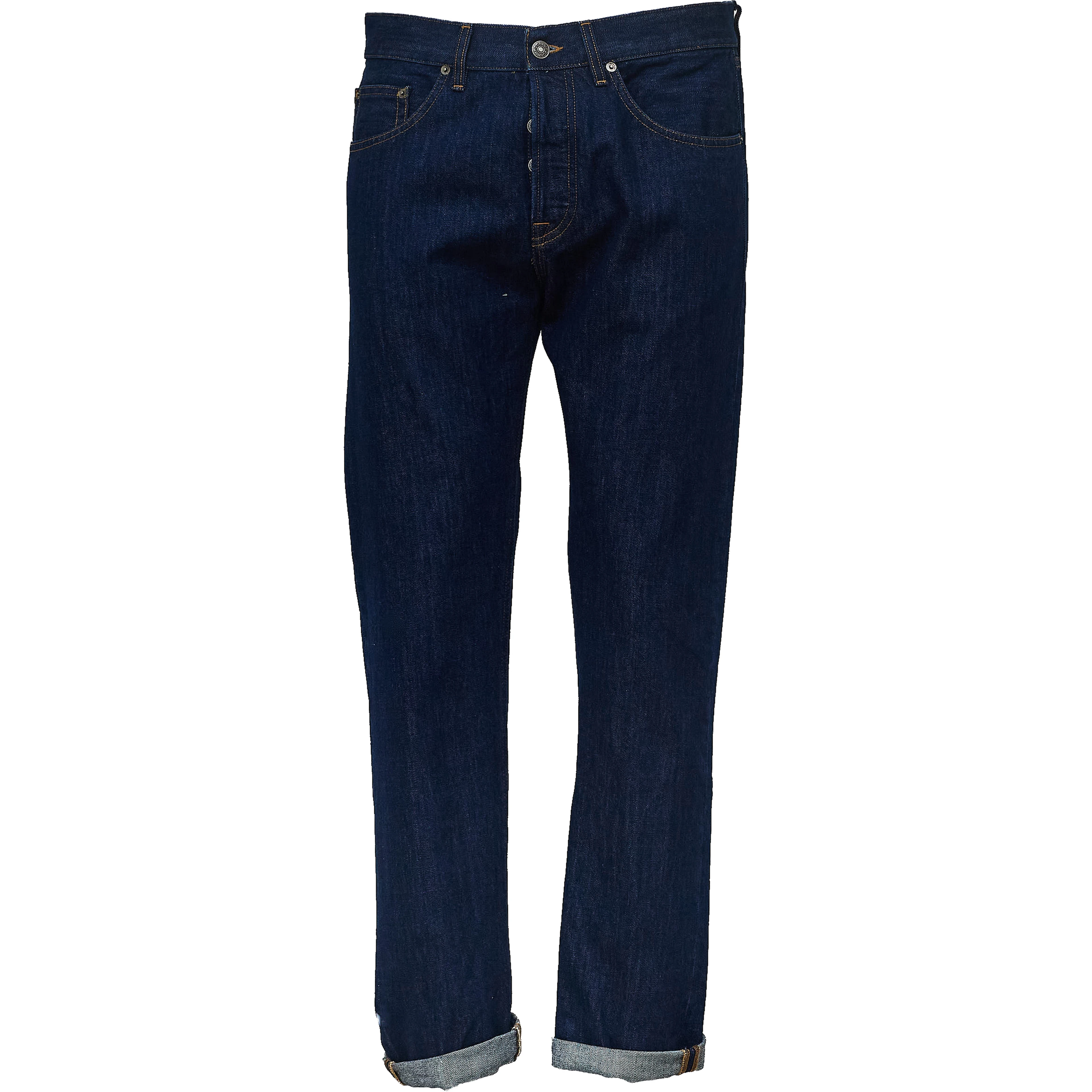 Jeans Icon Relax Regular Fit In Blue 12.5 Oz Rigid Denim