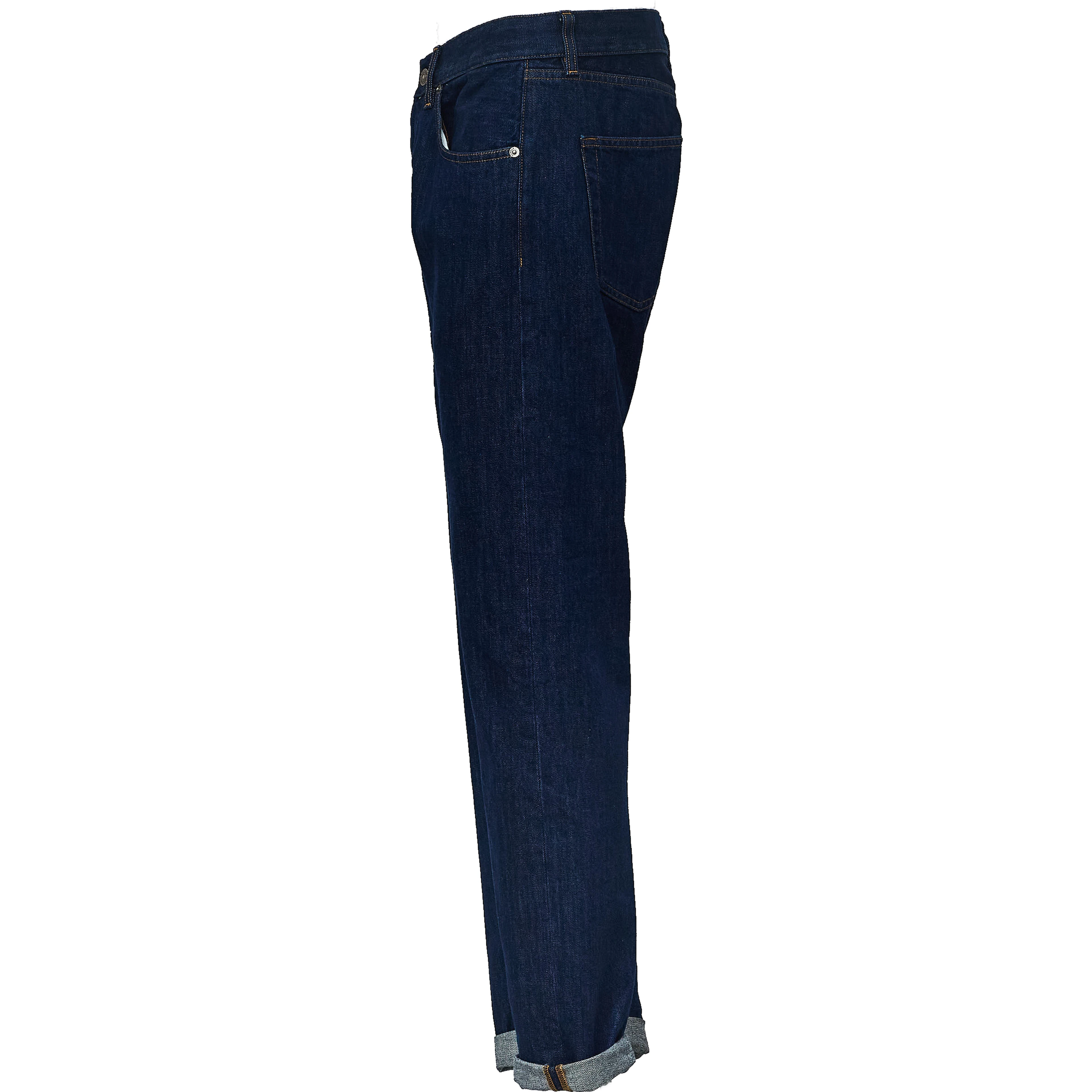 Jeans Icon Relax Regular Fit In Blue 12.5 Oz Rigid Denim