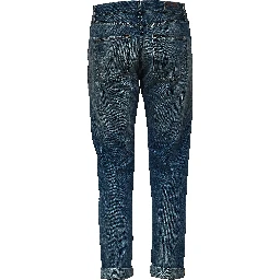 Jeans Icon Relax Regular Fit In Blue 12.5 Oz Cross Rigid Denim