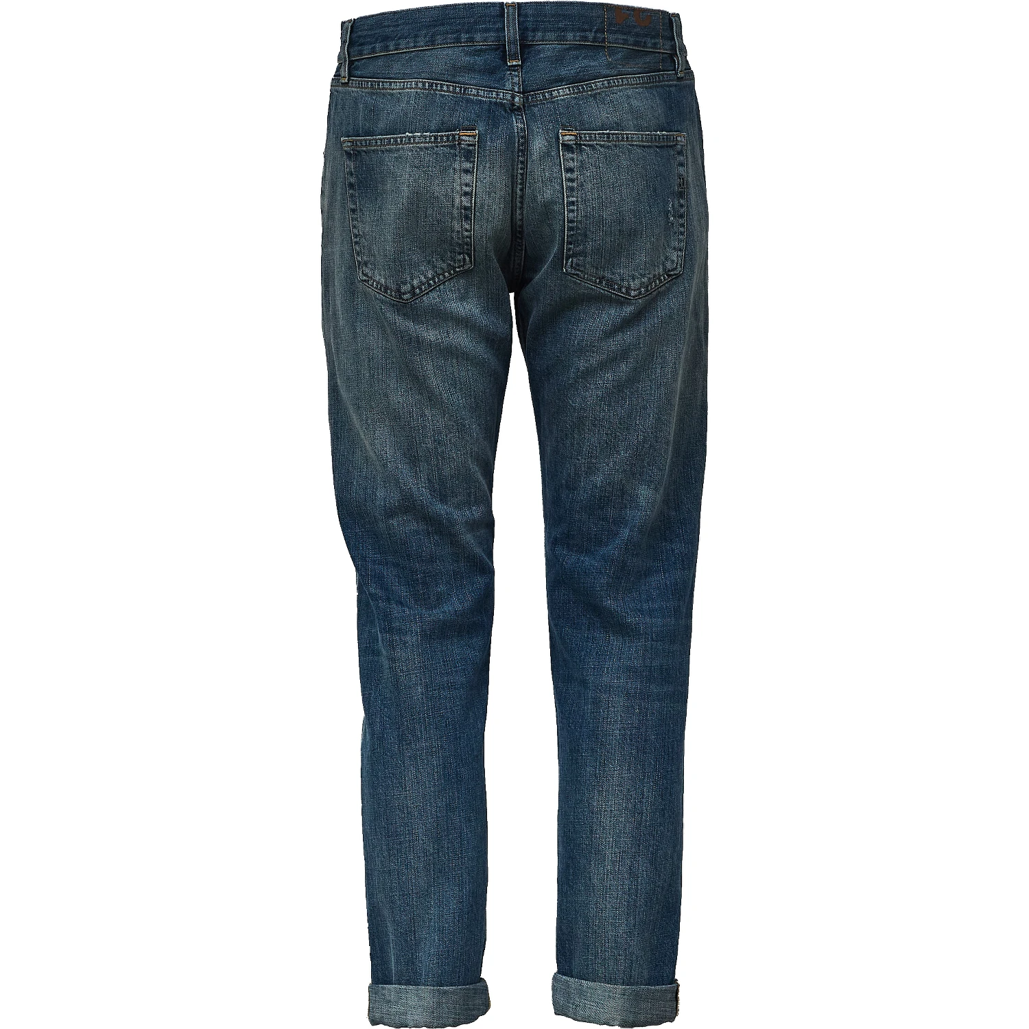 Jeans Icon Relax Regular Fit In Blue 12.5 Oz Cross Rigid Denim