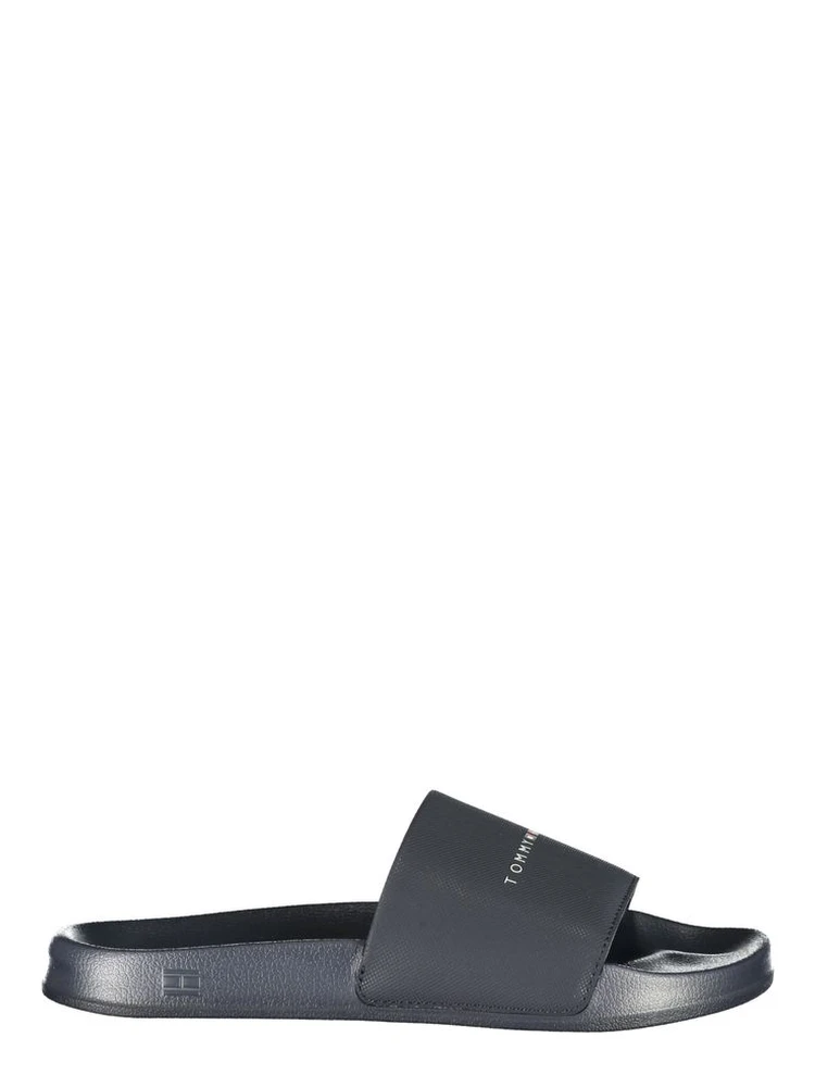 Blue Polyurethane Men's Slipper