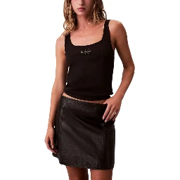 Black Cotton Tank Tops
