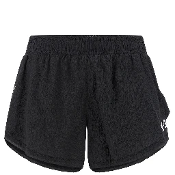 Black Polyamide Bermuda Shorts