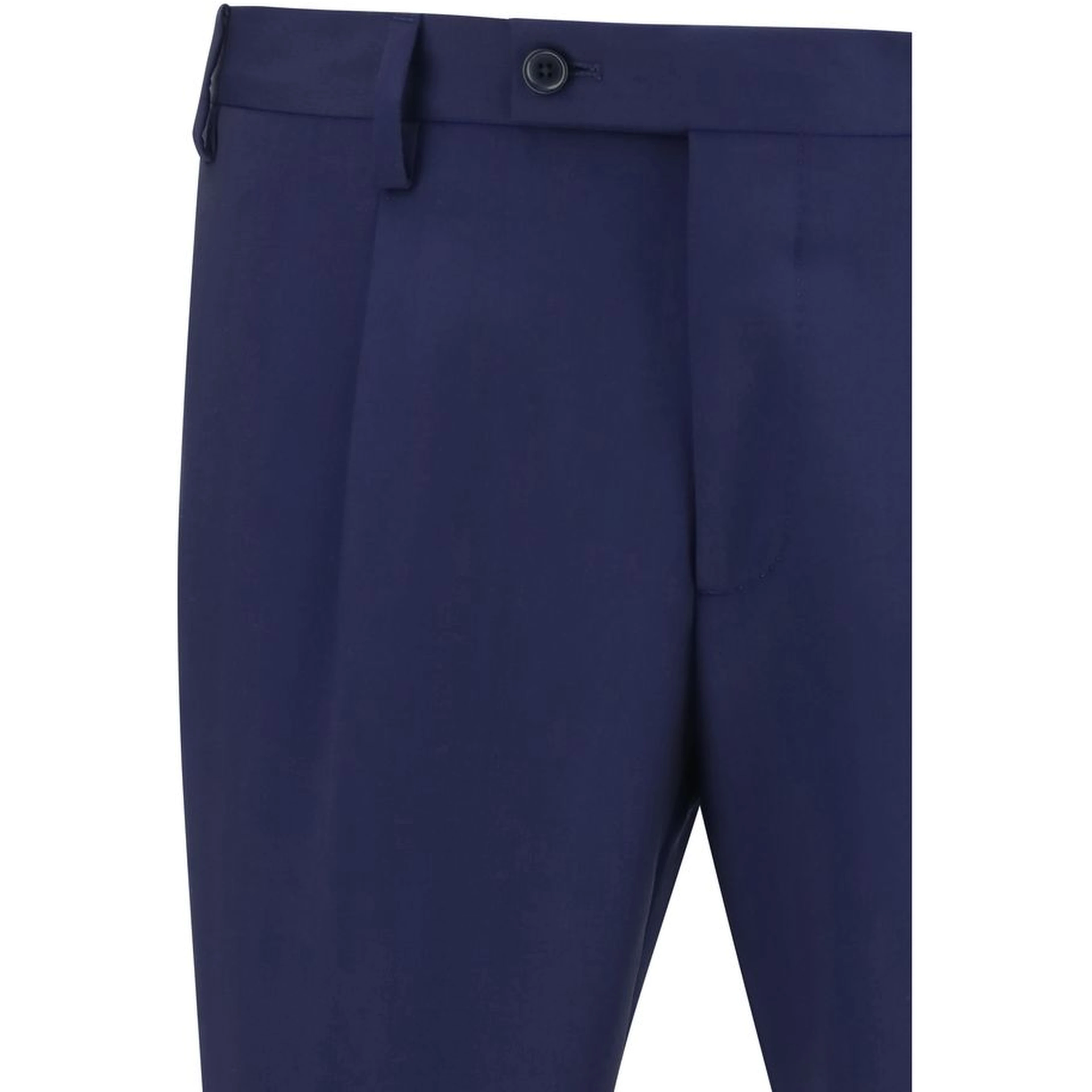Blue Wool Oves Aries Two-Piece Suit