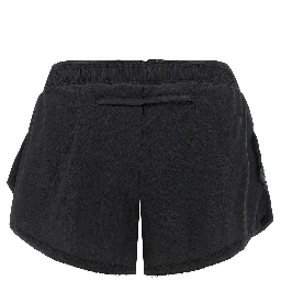 Black Polyamide Bermuda Shorts