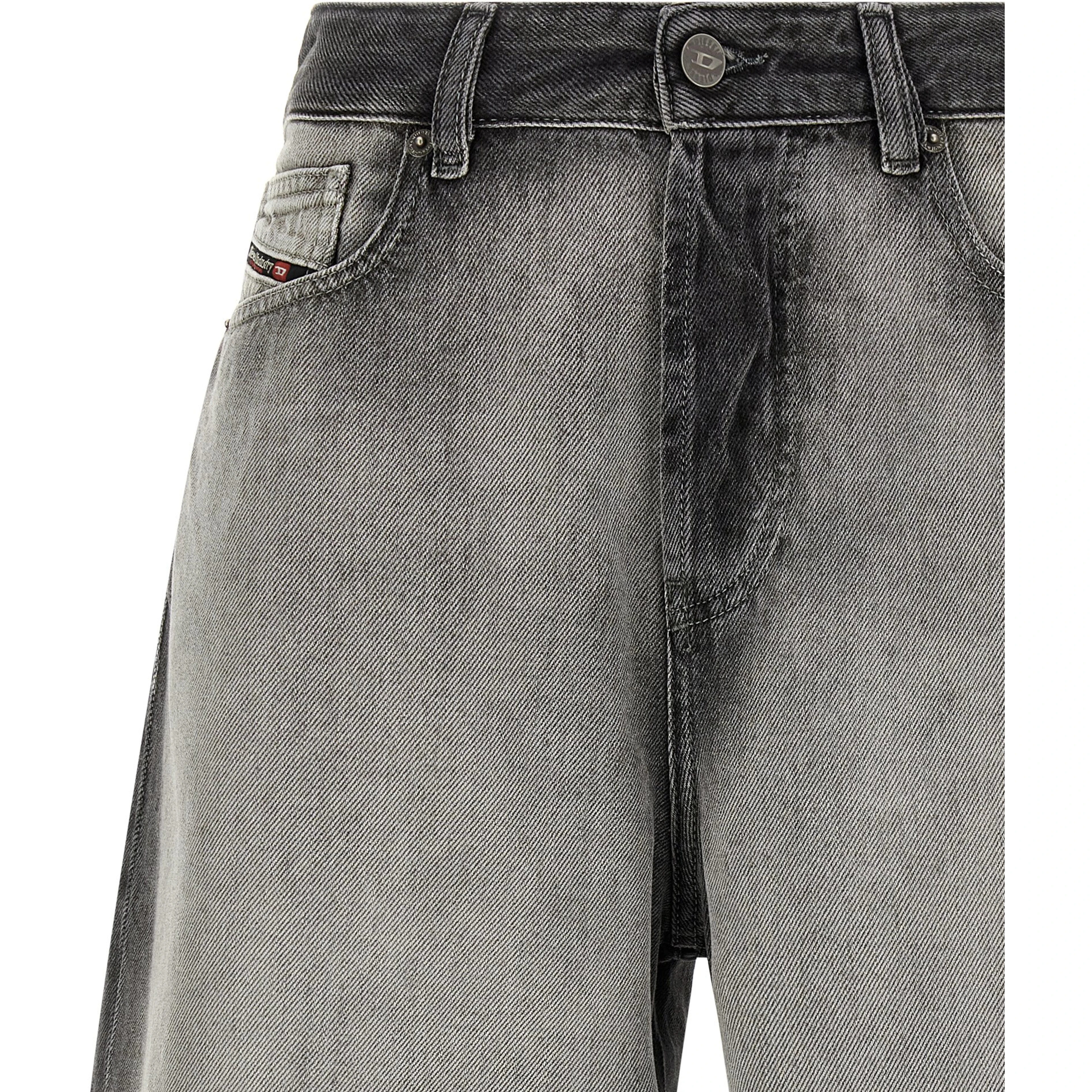 Gray Cotton Bermuda Shorts