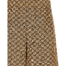 Beige Linen Bermuda Shorts