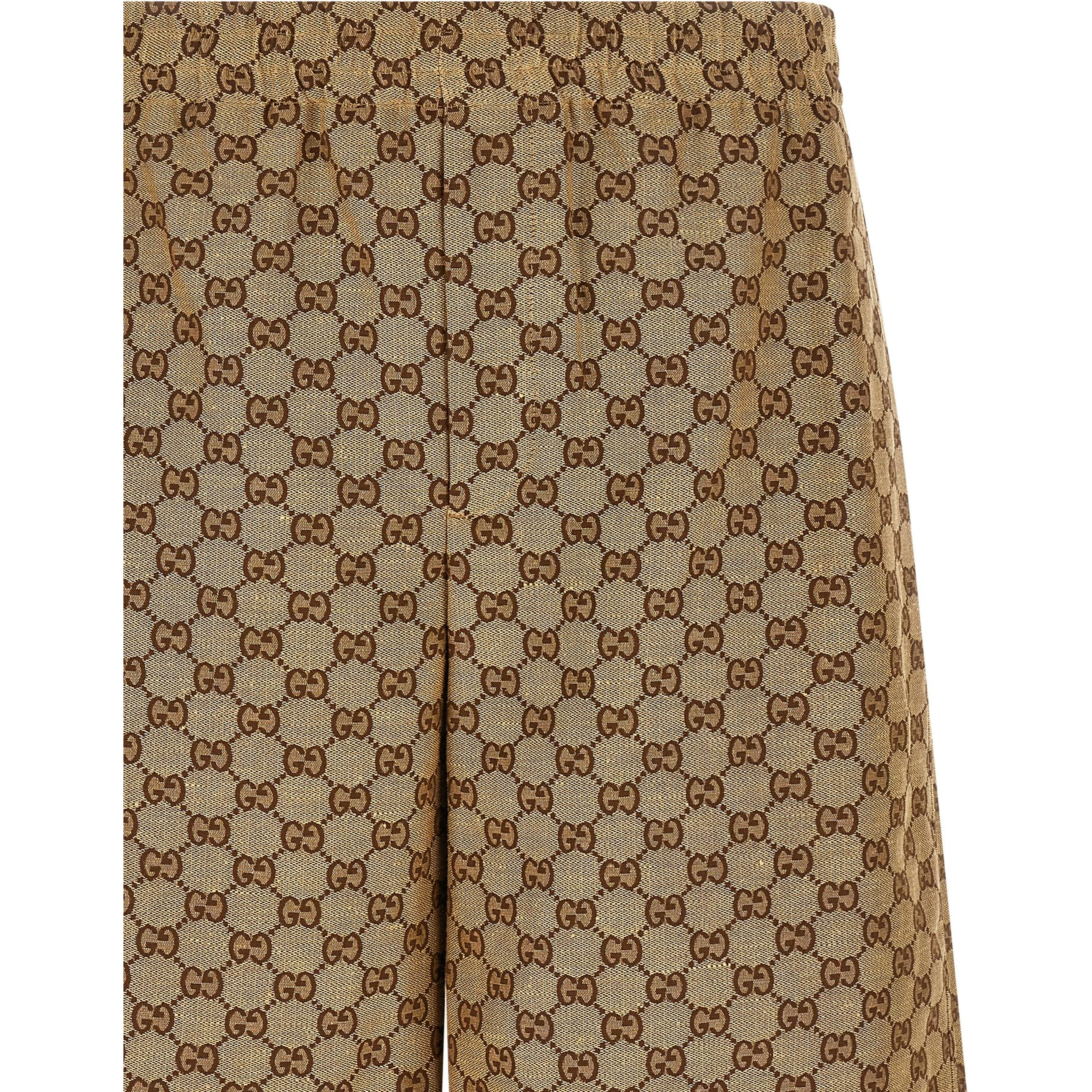 Beige Linen Bermuda Shorts