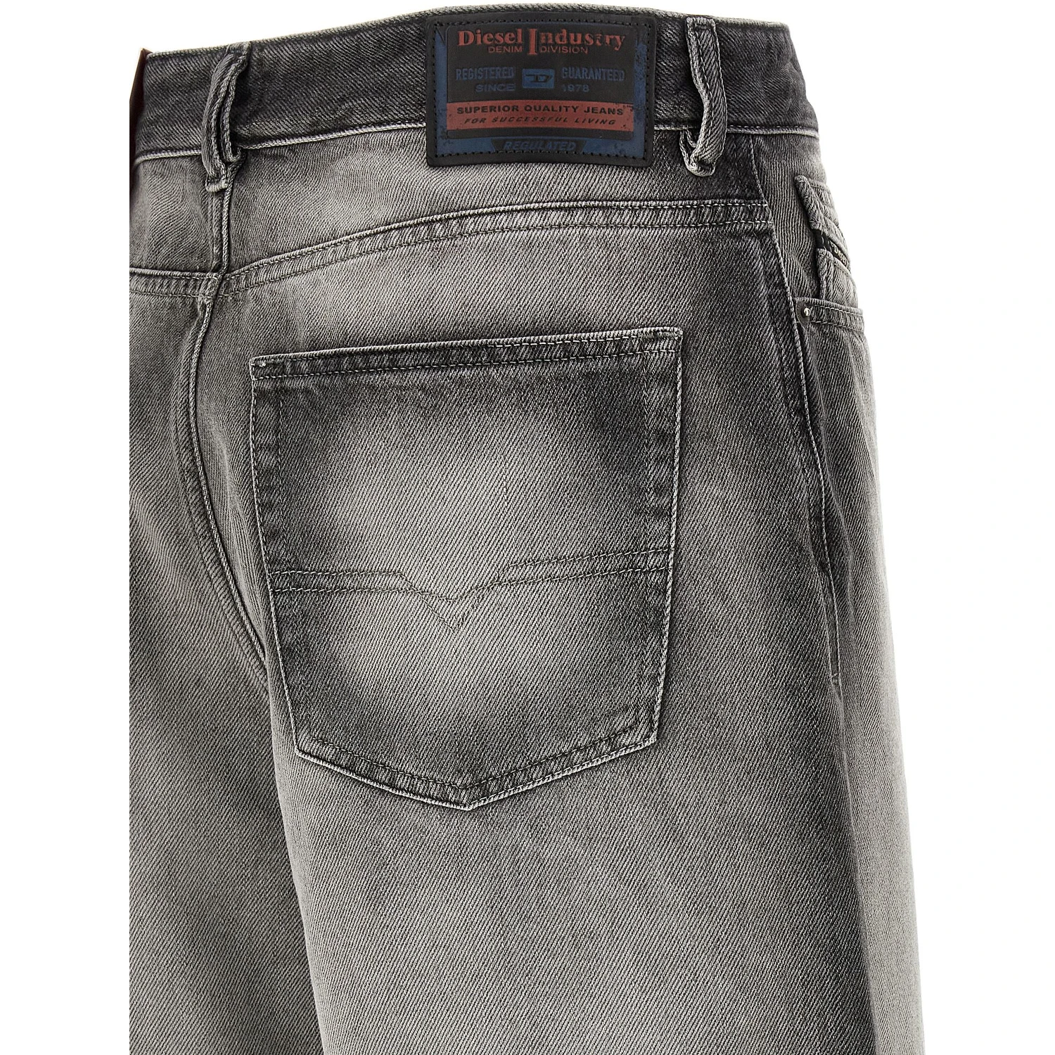 Gray Cotton Bermuda Shorts