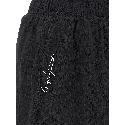 Black Polyamide Bermuda Shorts