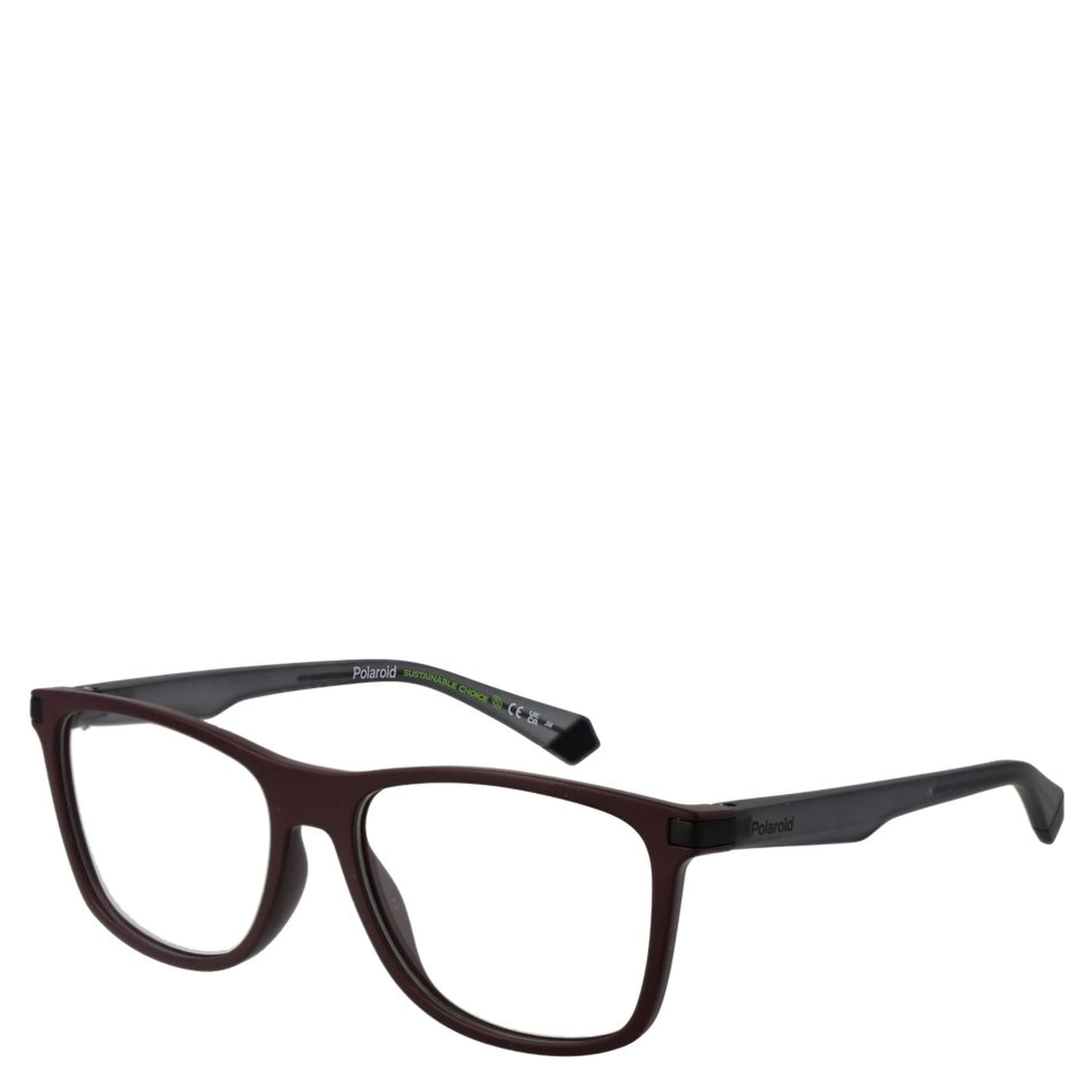 Burgundy Polyester Glasses (Frames)