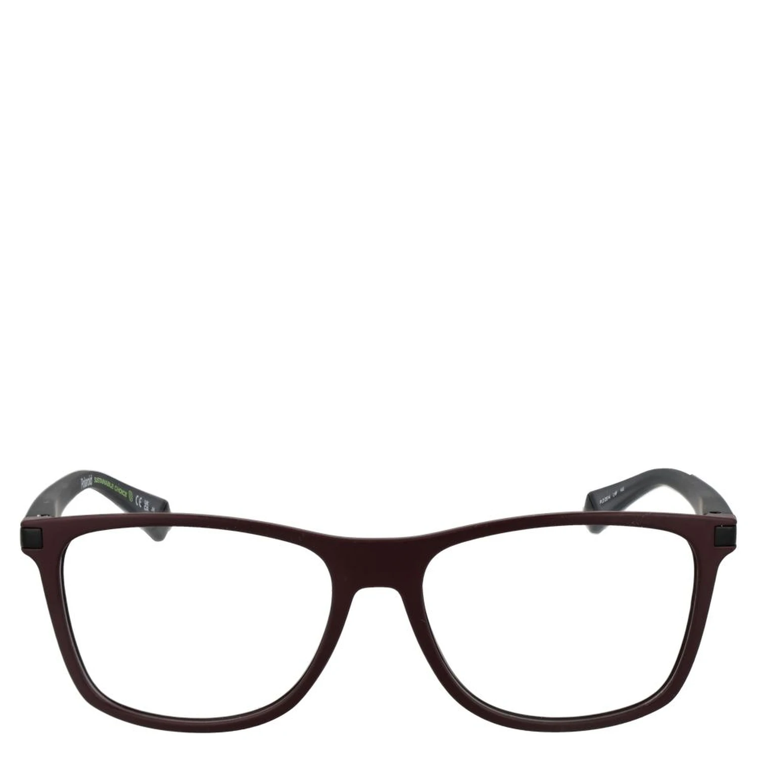 Burgundy Polyester Glasses (Frames)