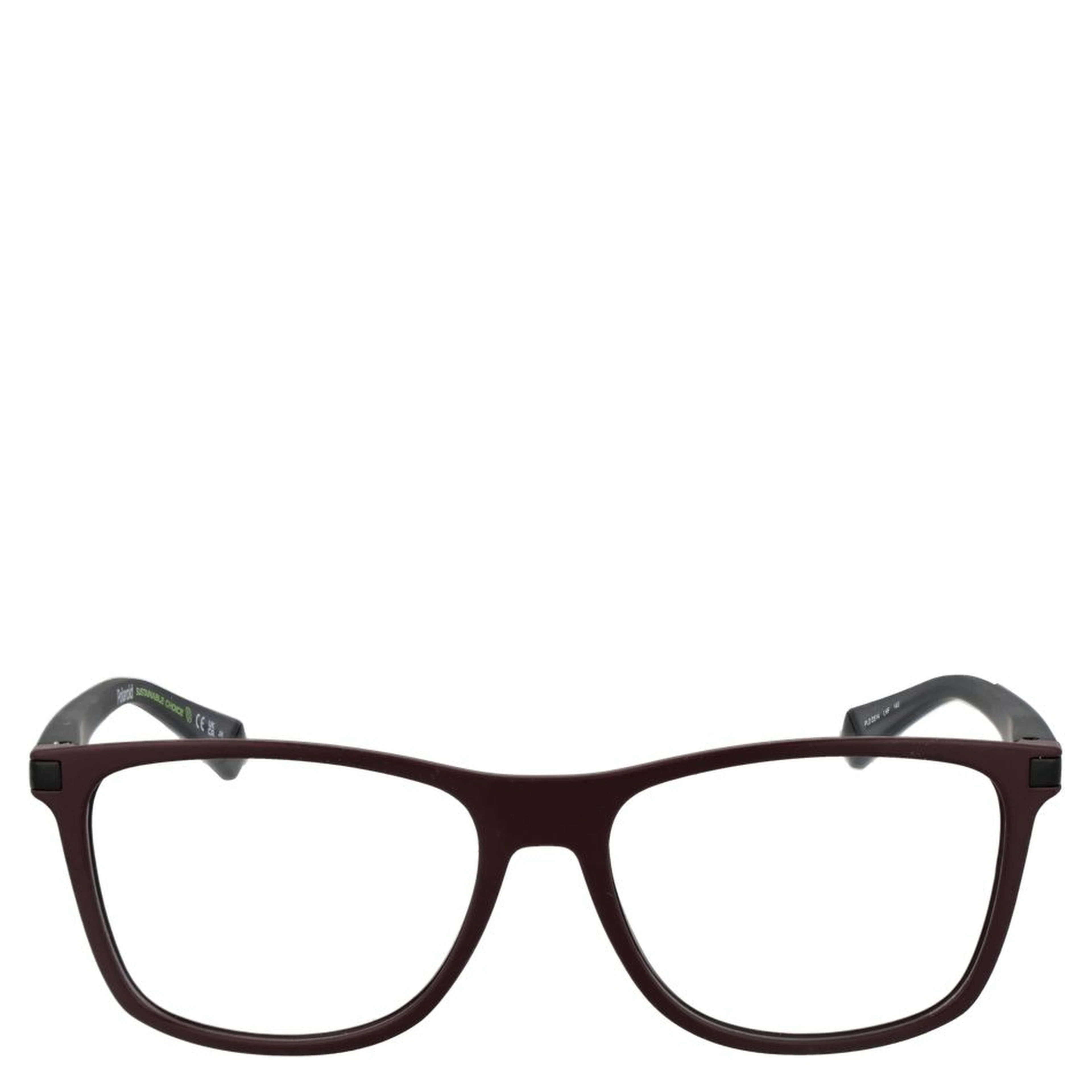 Burgundy Polyester Glasses (Frames)