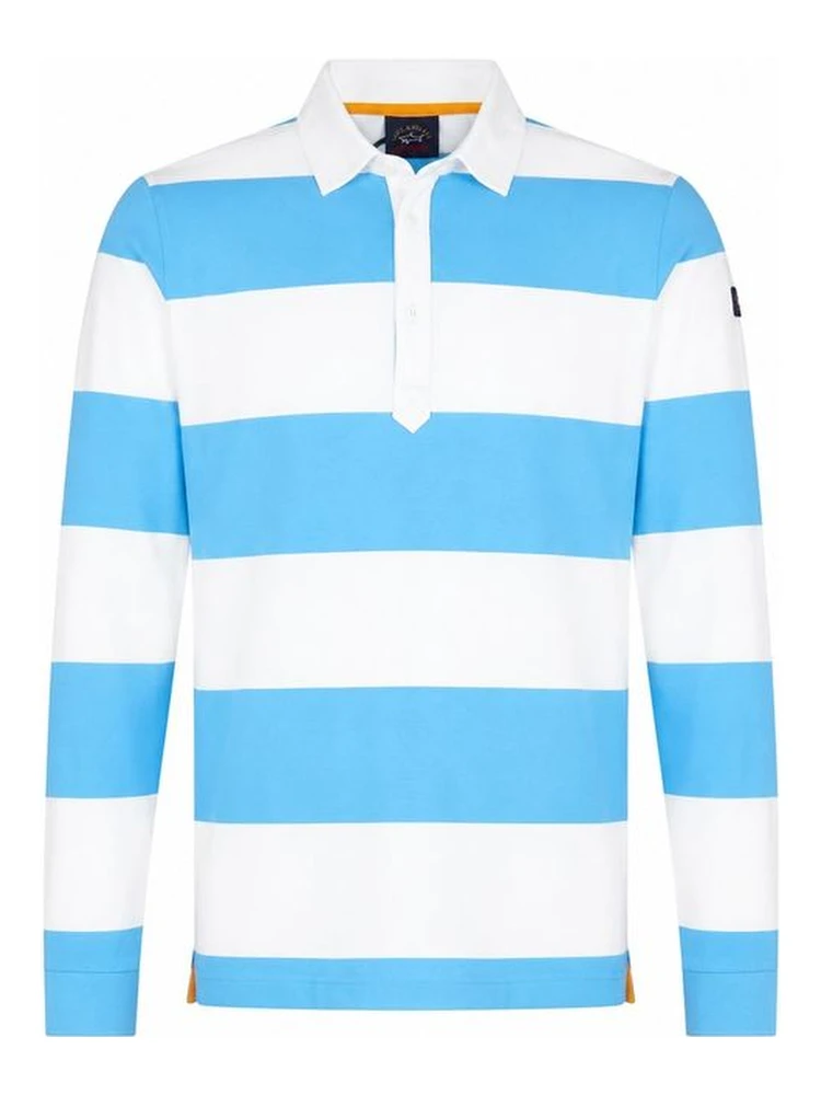 White Cotton Polo Shirt