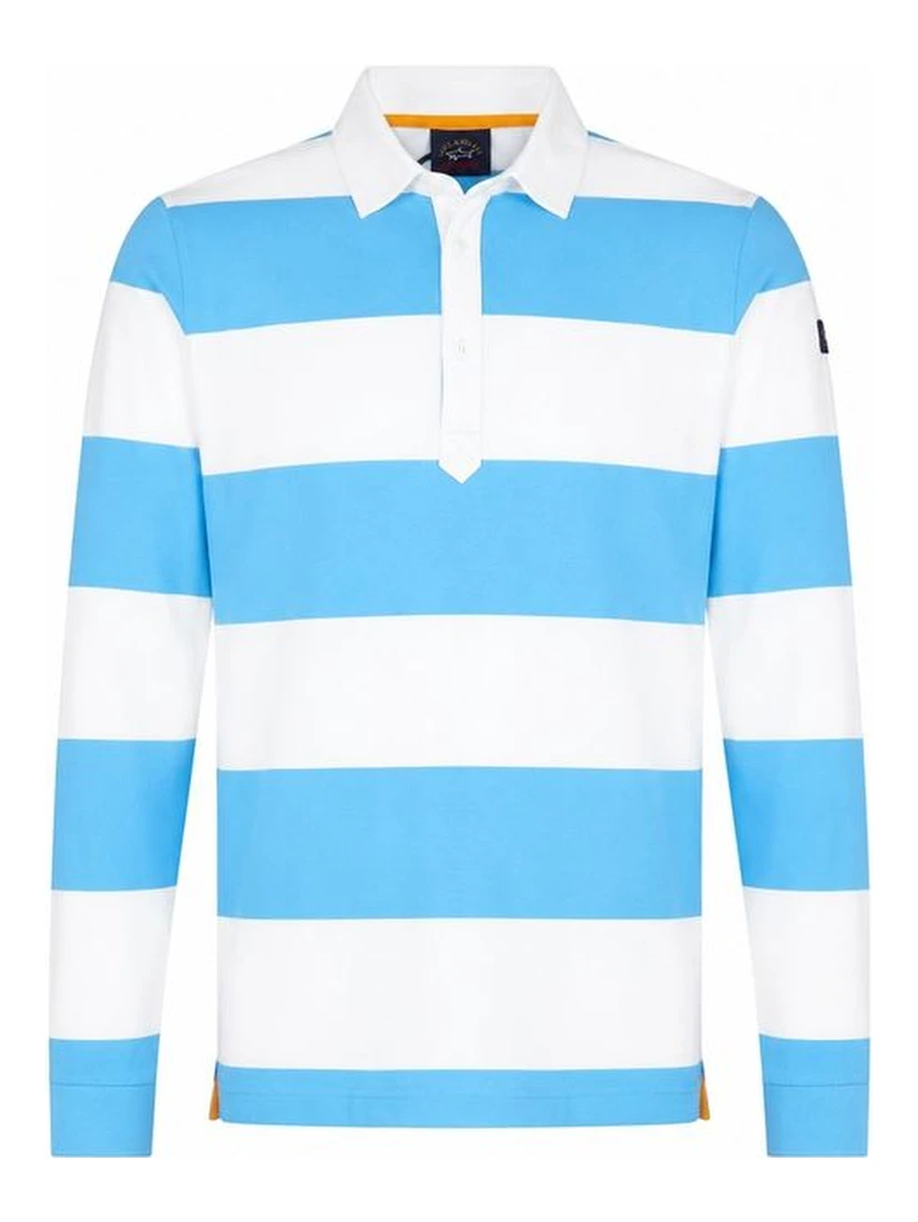 White Cotton Polo Shirt