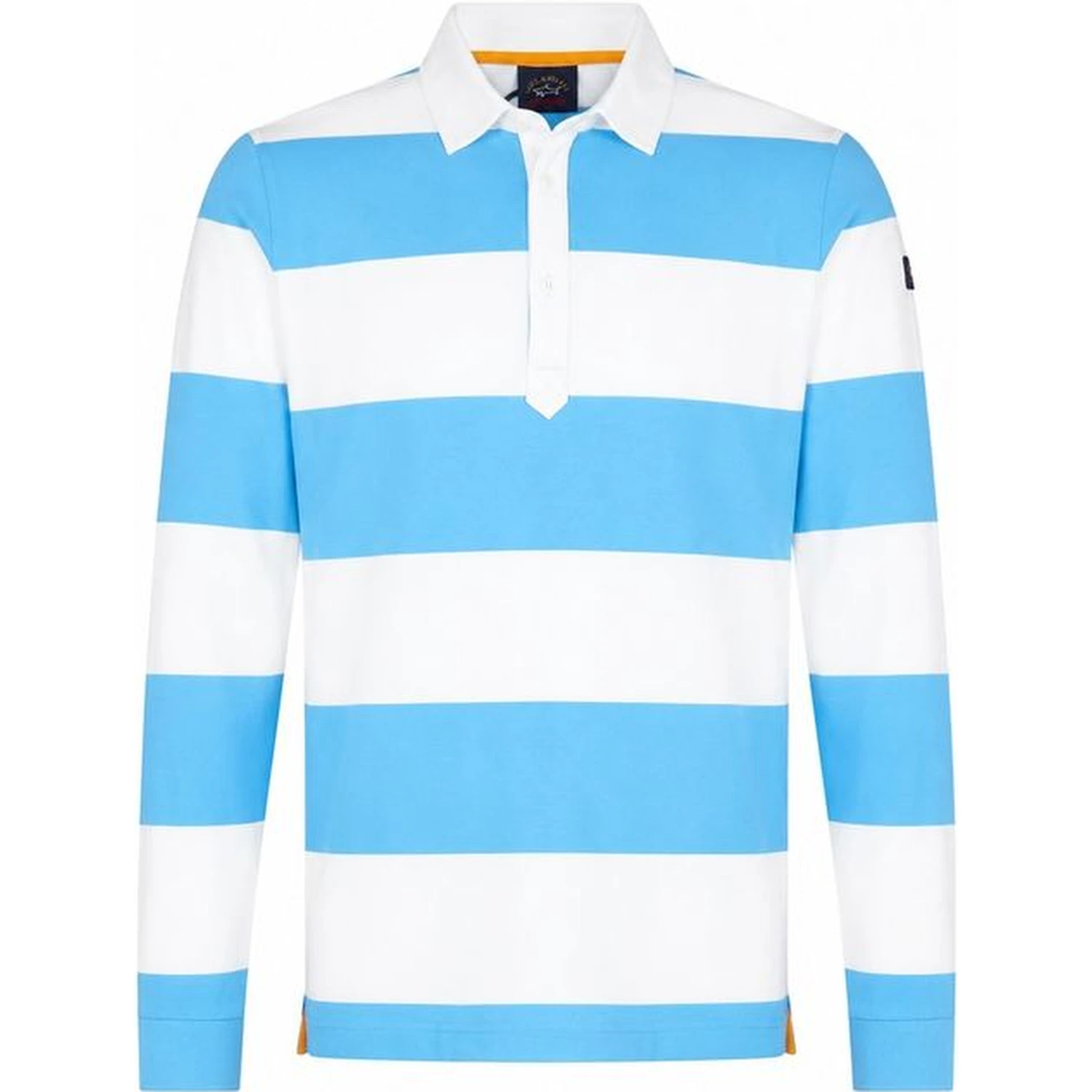 White Cotton Polo Shirt
