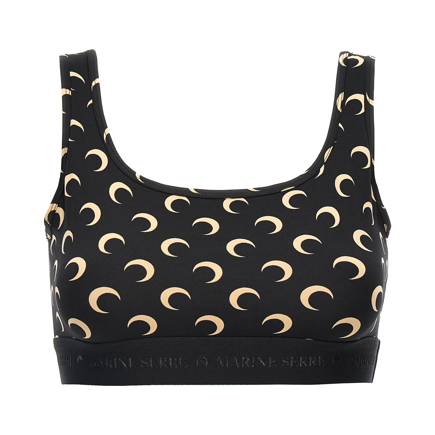 Black Polyamide Sport Bra