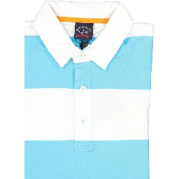 White Cotton Polo Shirt