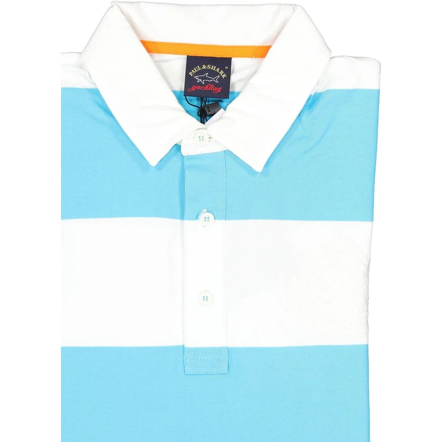 White Cotton Polo Shirt