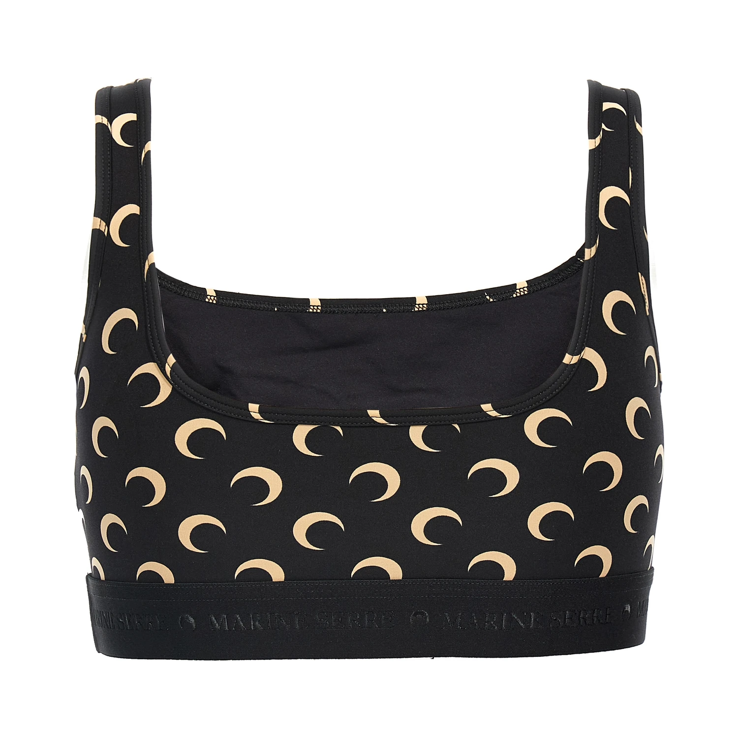 Black Polyamide Sport Bra