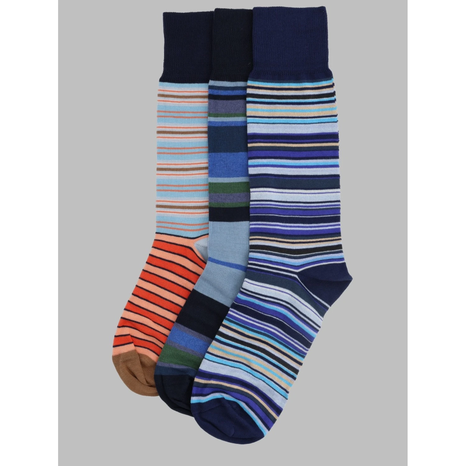 3-PACK CALZINI A RIGHE