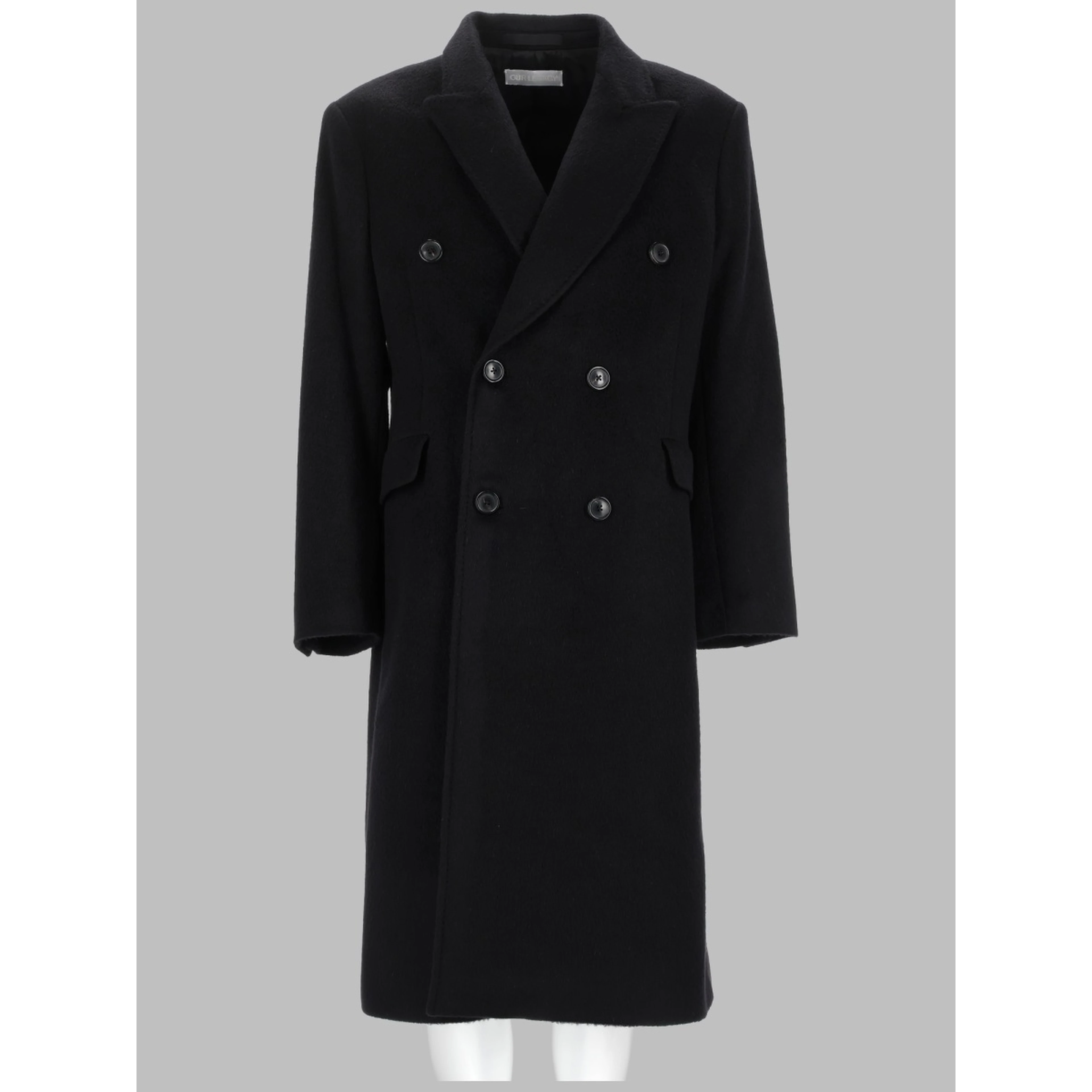 DOUBLE-BREASTED COAT "WHALE"
