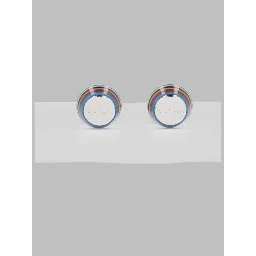 GEMELLI "SIGNATURE STRIPE" CON LOGO