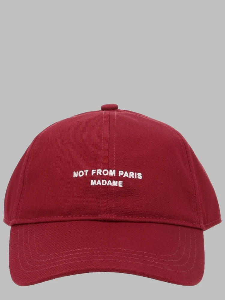 CAPPELLO DA BASEBALL CON SLOGAN