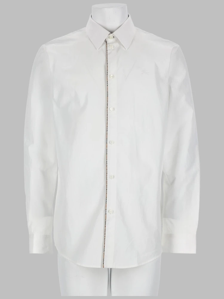 CAMICIA CON FINITURE "CHECK"