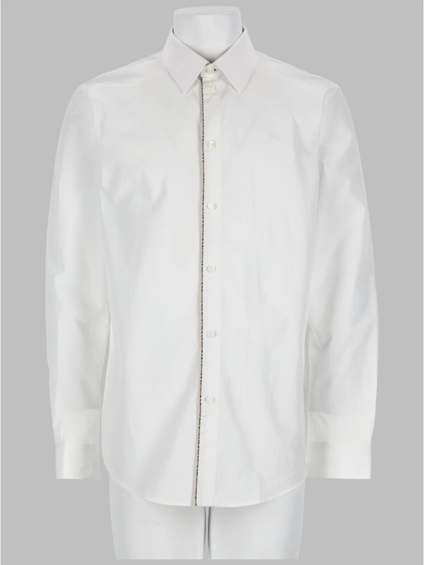 CAMICIA CON FINITURE "CHECK"