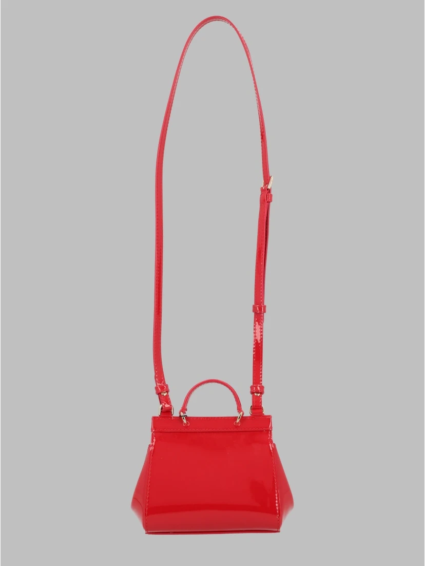 borsa a tracolla vernice