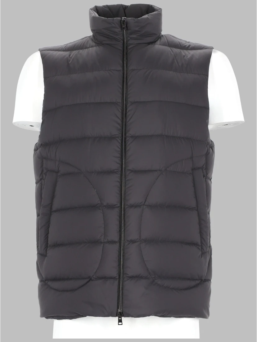 GILET IMBOTTITO CON ZIP