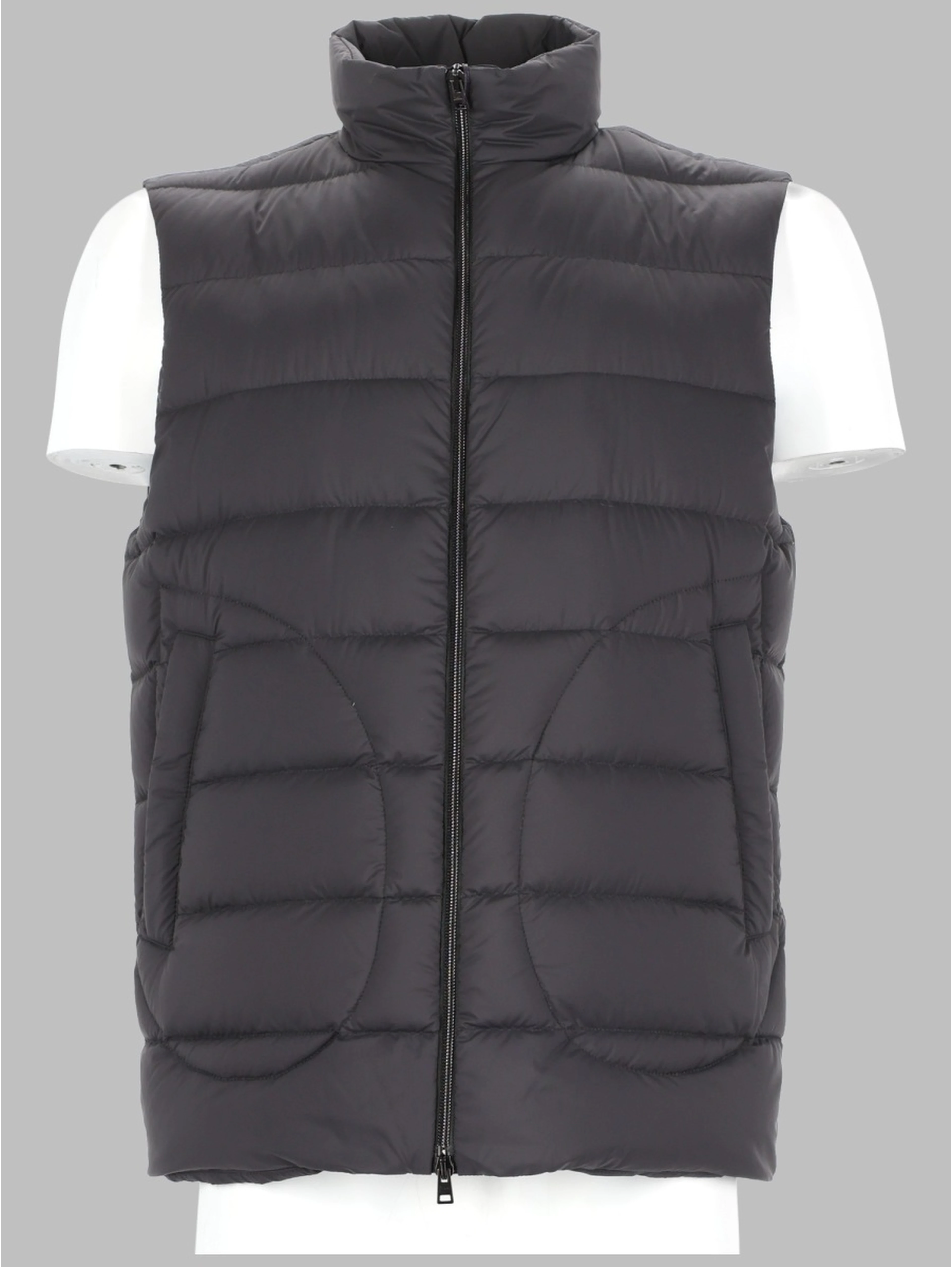 GILET IMBOTTITO CON ZIP