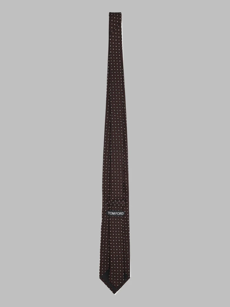 CRAVATTA IN JACQUARD DI SETA 8 CM