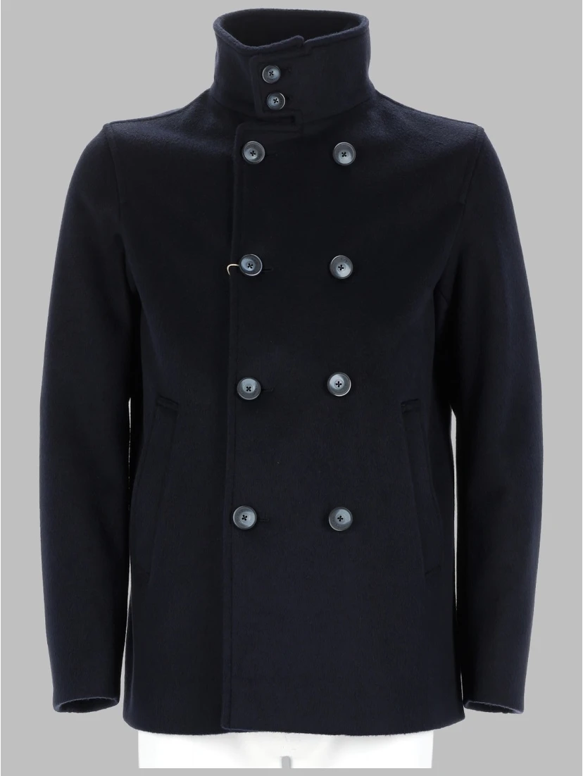 CAPPOTTO DOPPIOPETTO CON COLLO ALTO