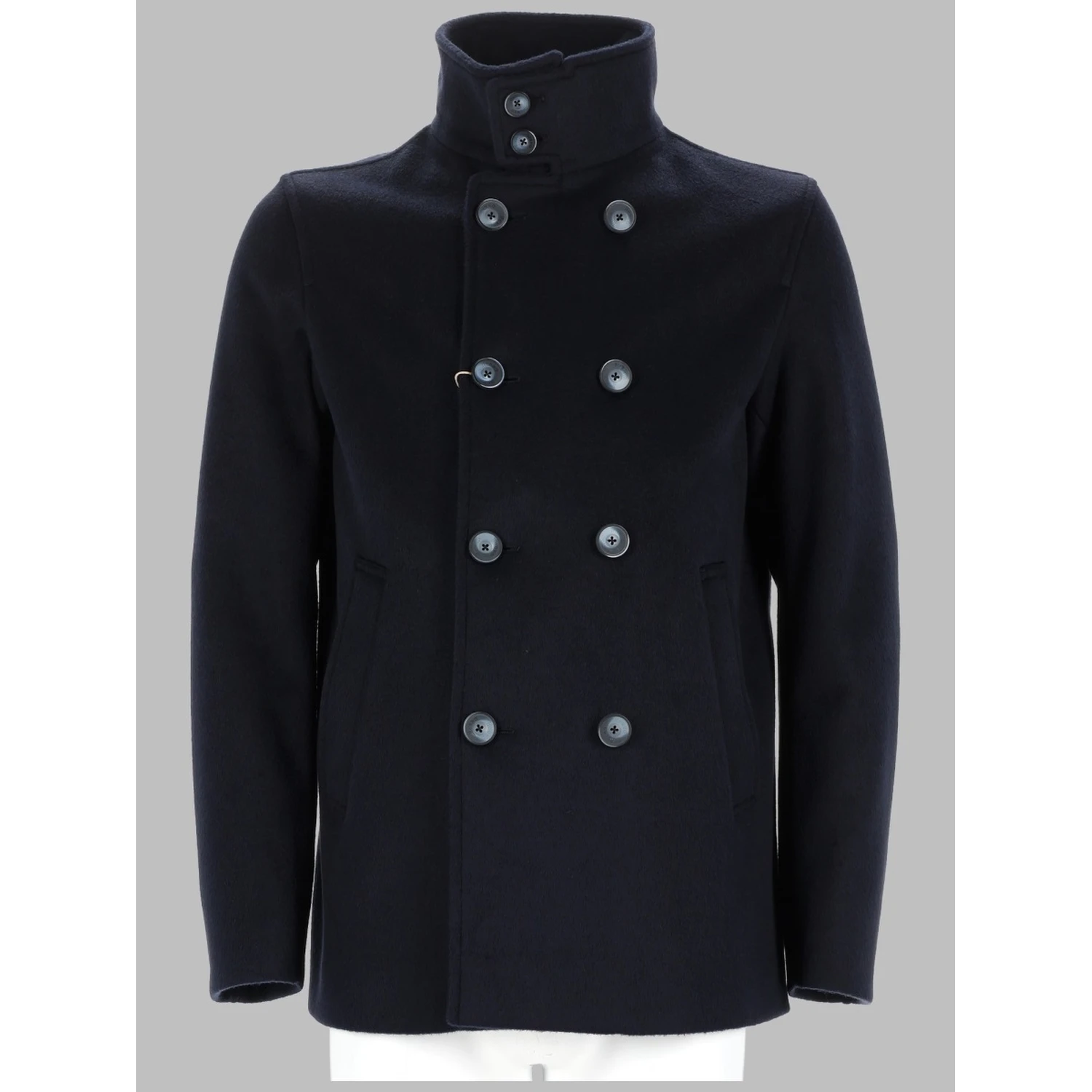 CAPPOTTO DOPPIOPETTO CON COLLO ALTO