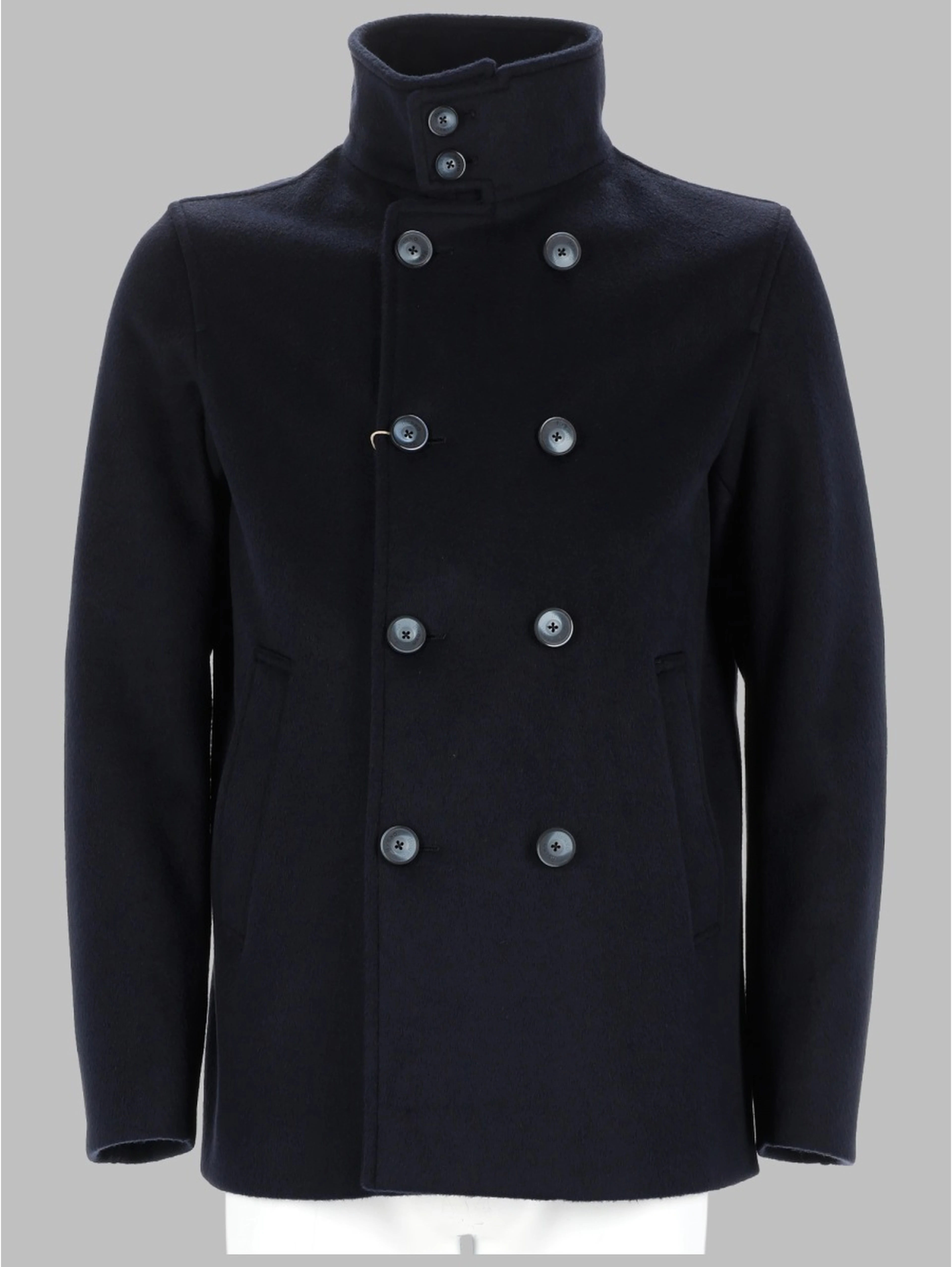 CAPPOTTO DOPPIOPETTO CON COLLO ALTO