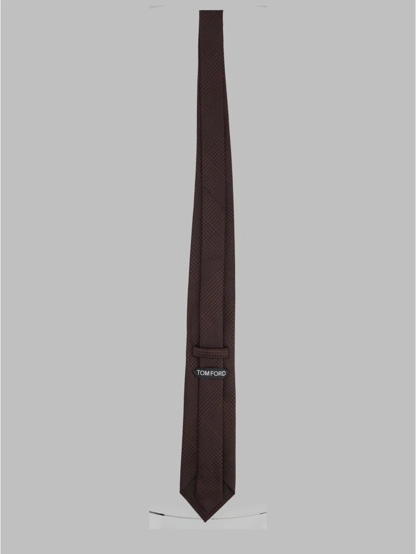 CRAVATTA IN JACQUARD DI SETA 8 CM