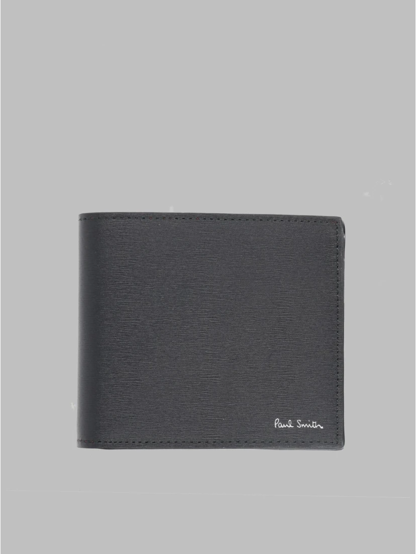 PORTAFOGLIO BI-FOLD IN PELLE