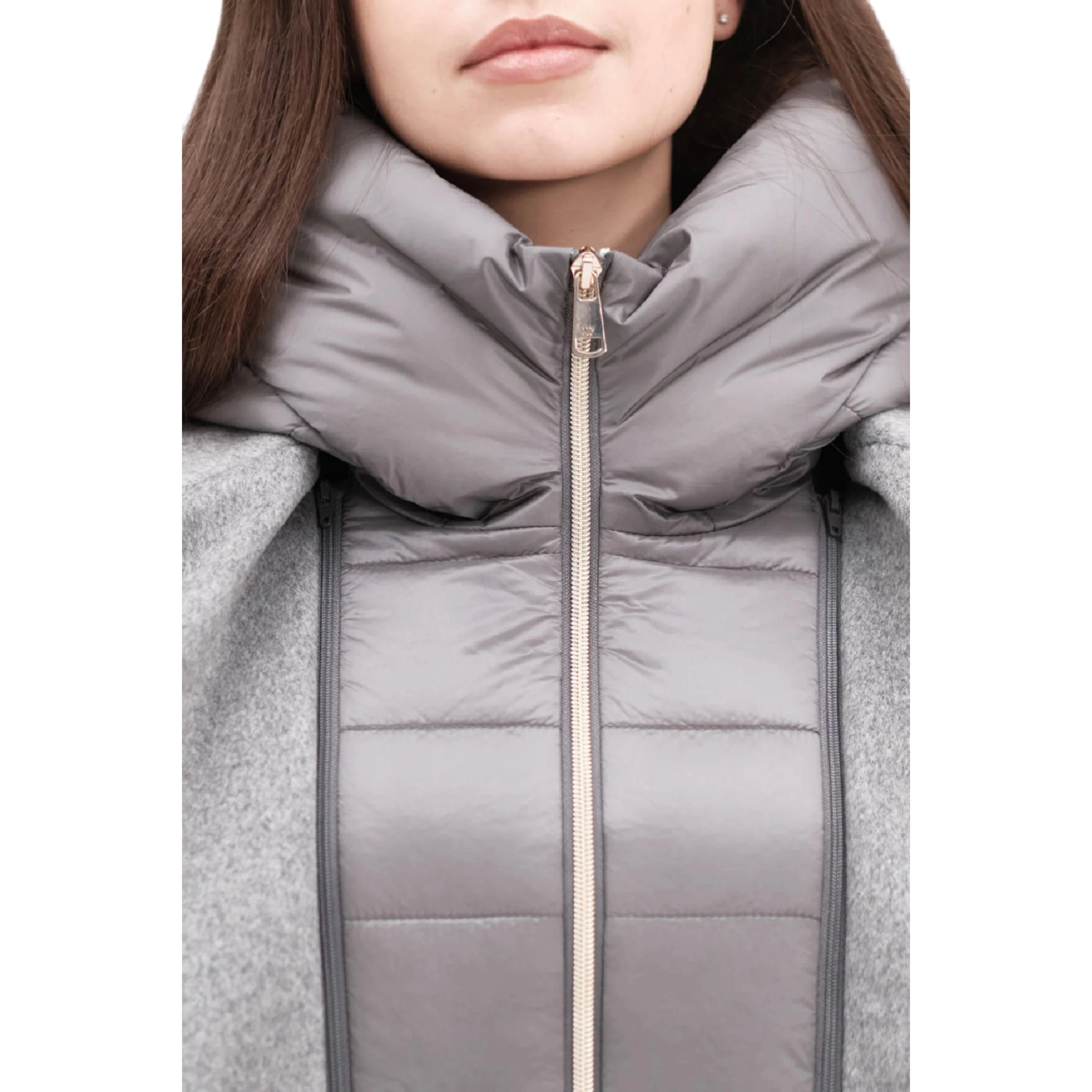 WHITE WISE Coats Grey
