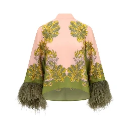 Multicolor Silk Pattern Shirt