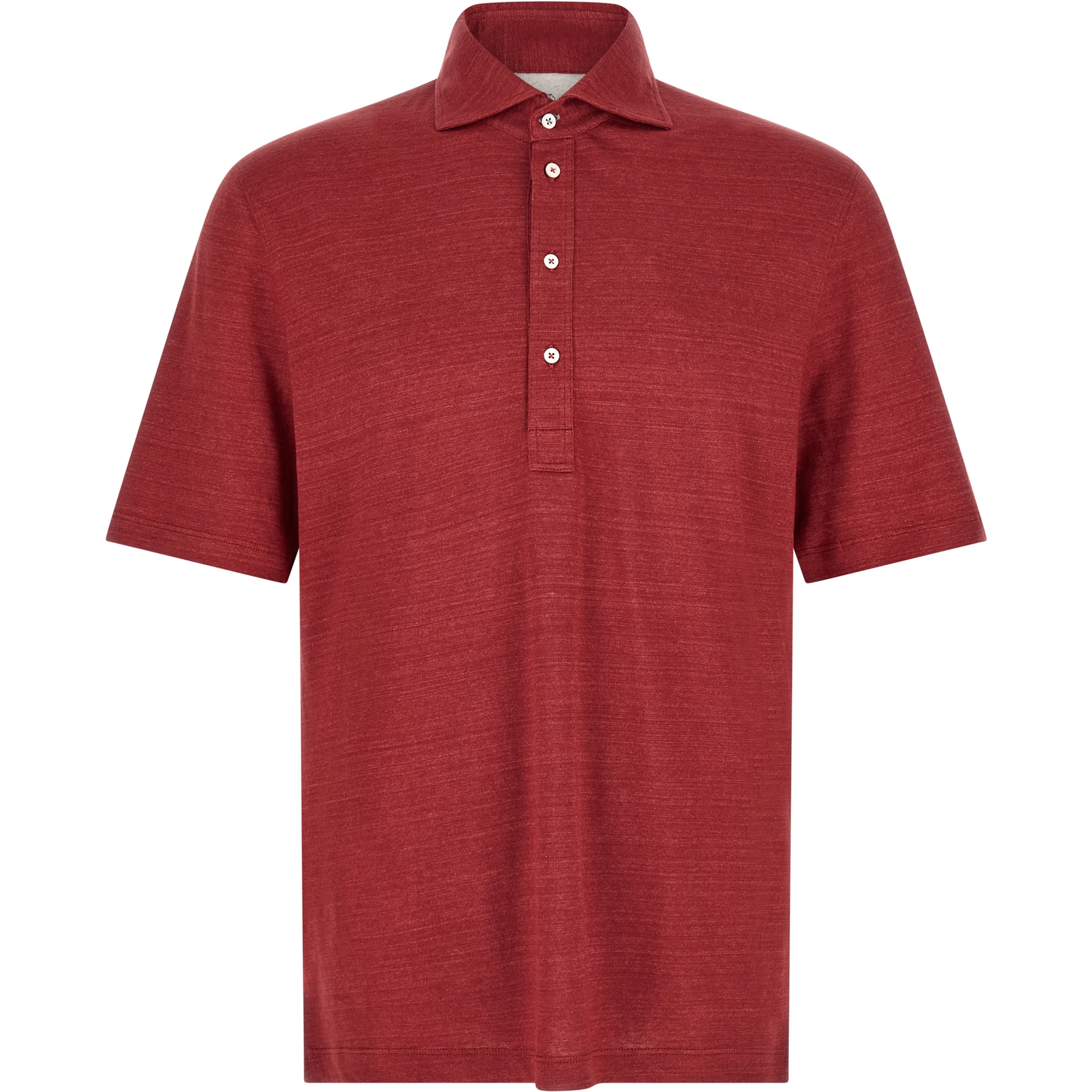 Multicolor Linen Polo Shirt