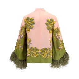 Multicolor Silk Pattern Shirt