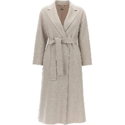 Beige Wool Coat