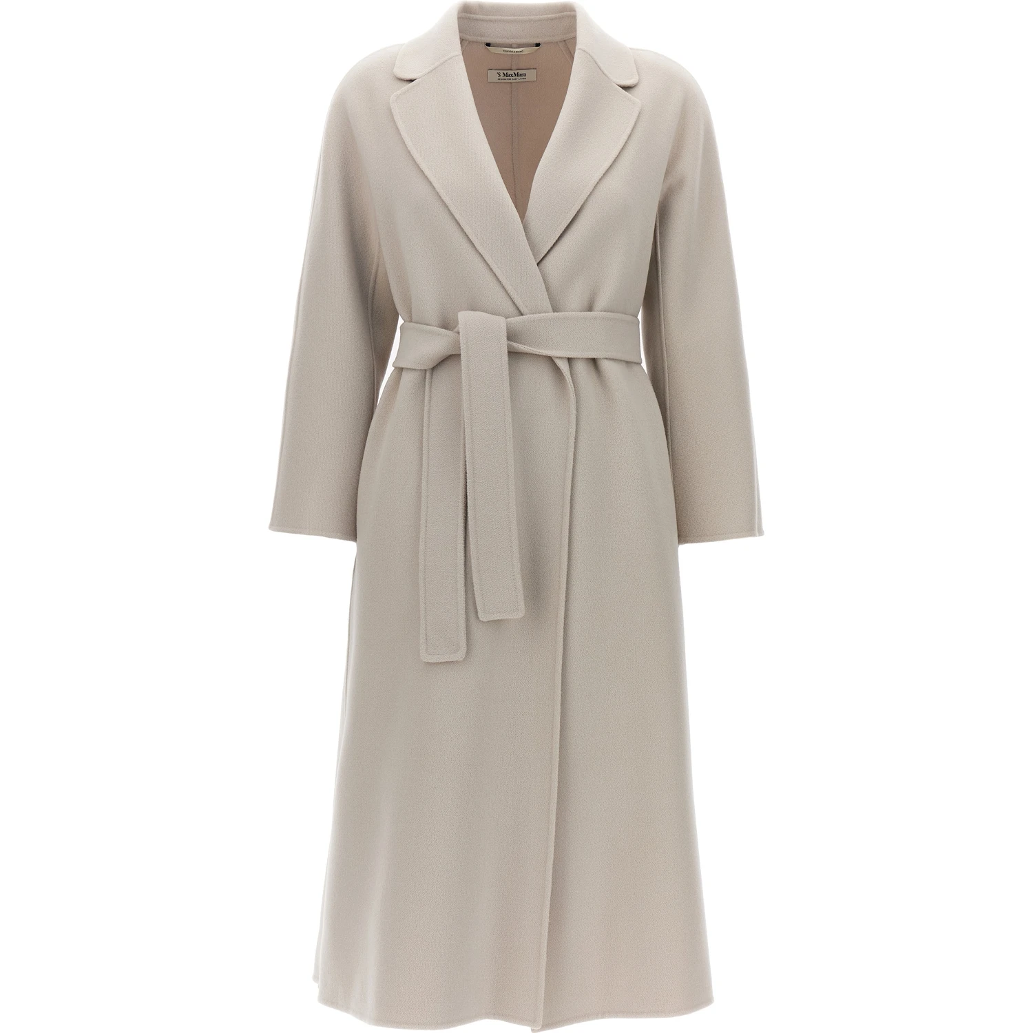 Beige Wool Coat