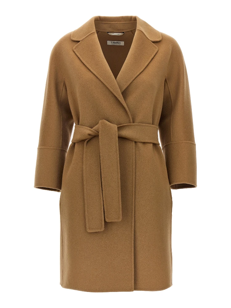 Beige Wool Coat