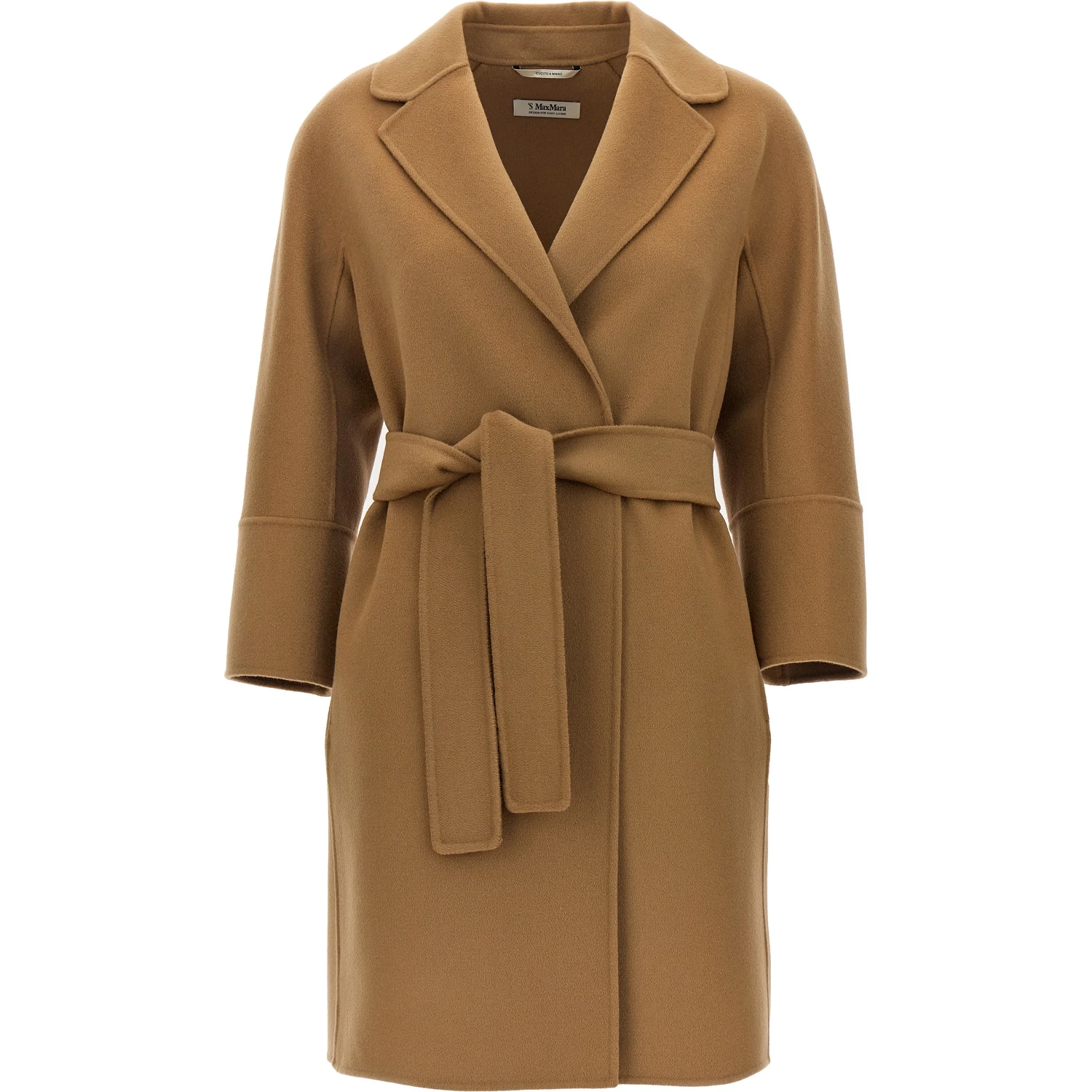 Beige Wool Coat